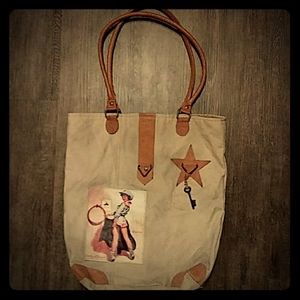 Vintage Addiction Cowgirl Purse
